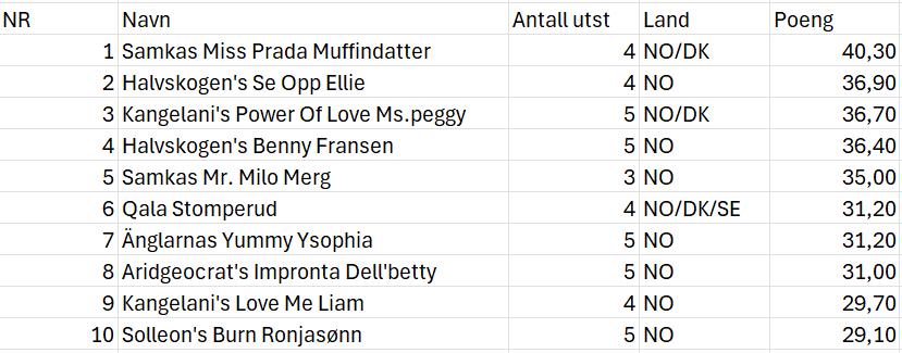 Mestvinnende BIR/BIM